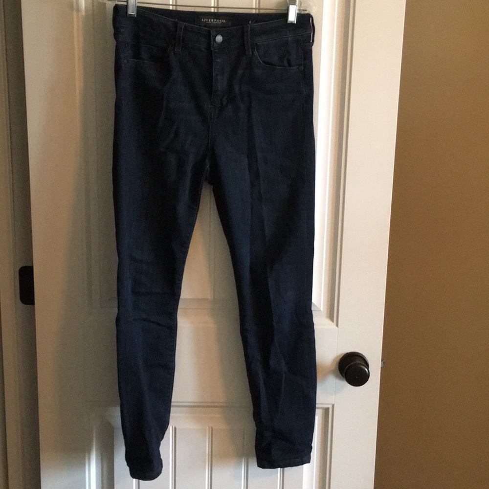 Liverpool Dark Wash Skinny Jeans